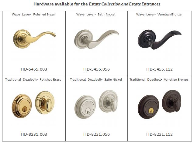 Hardware for Estate Collection