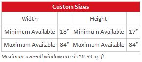 Project Series 238 – Custom Sizes